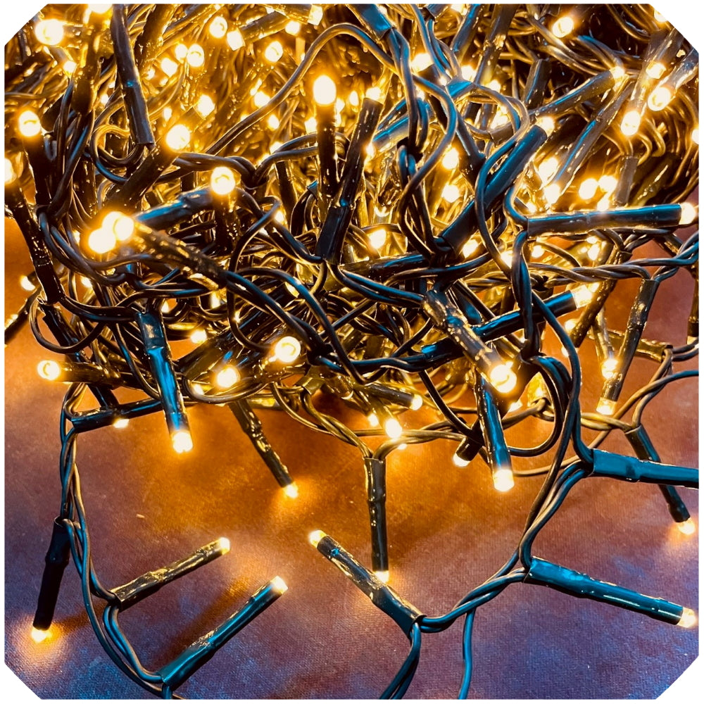 Kaemingk Grün Lumineo Lichterkette Compact 500 Led Klassisch Warm Außen 11 M - Bild 2