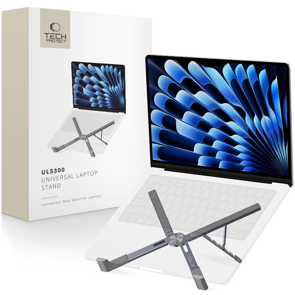 Oem Tech-Protect Uls300 Universal-Laptopständer, Grau