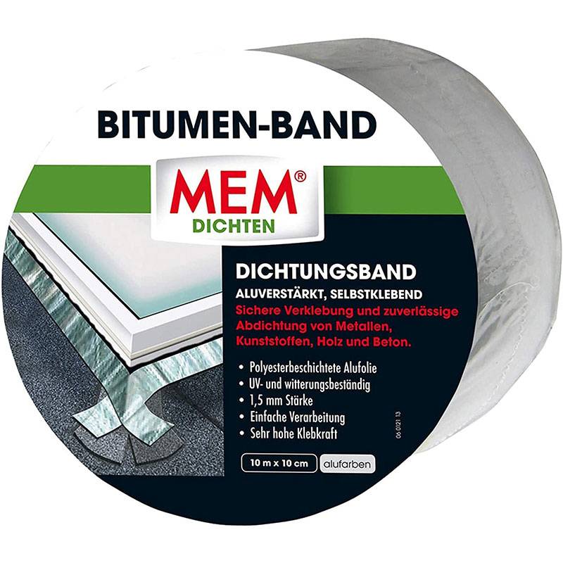 Bitumenband Alu 10cmx10m - Mem