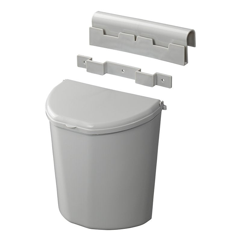 Proplus Weiss Abfalleimer L Mit Deckel Für Wohnwagen, Abfalleimer, - Bild 3