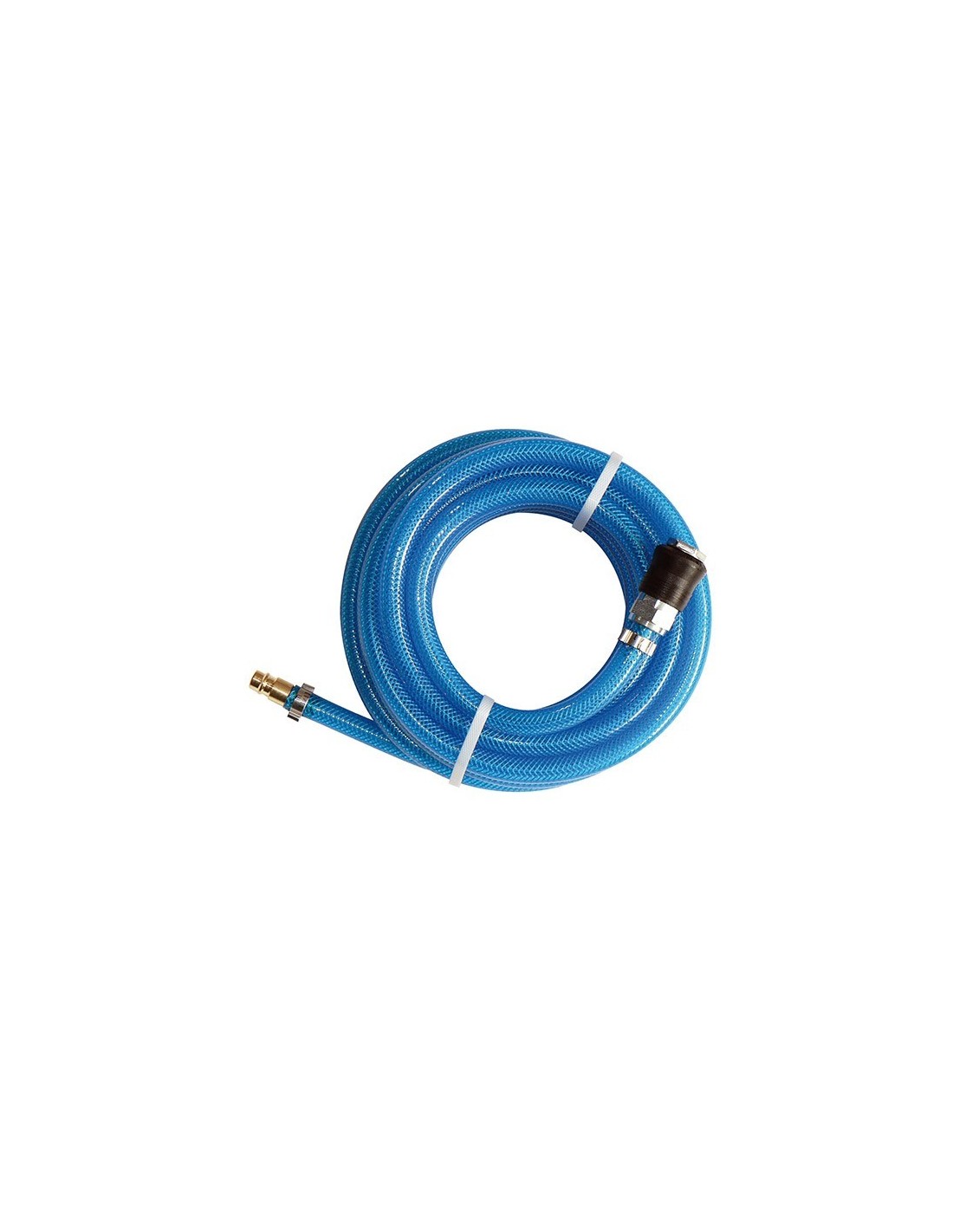 Tuyau D'Air Renforc� 15 Bars  8x13mm -5m- Raccord Rapide Pour Compress PRODIF