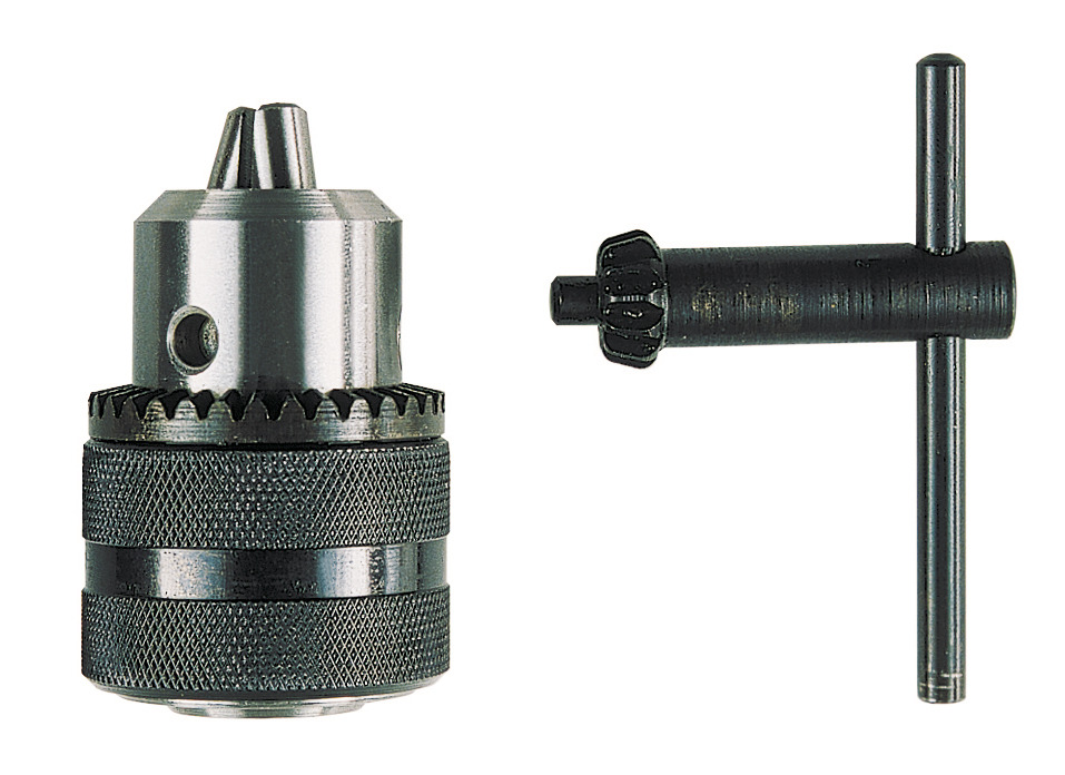 Mandrin À Couronne Dentée Profesionnelle 1,5 À 13 Mm Din6389 B16 Avec Clé Mw-tech Tkbk13b16 — photo de l’offre ManoMano