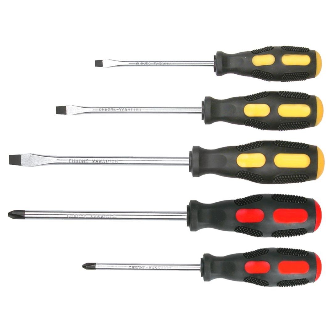 Top Tools Schwarz Schraubendreher, 5Er-Set