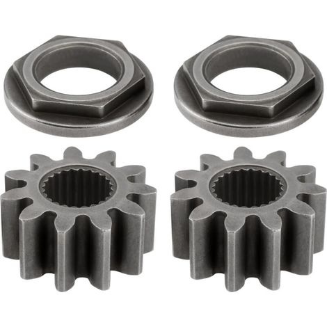 Pignon d'axe de direction 11 dents, compatible MTD et Cub Cadet, lot de 2 avec bagues