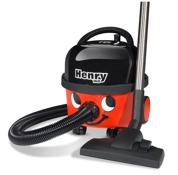 Numatic Rot Lotusgrill Henry Compact Staubsauger 6L Schwarz