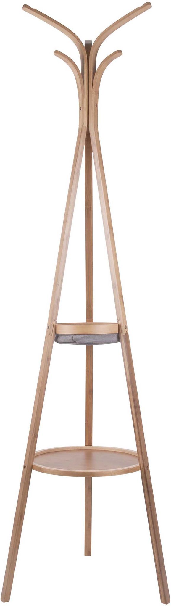Leitmotiv Beige Wandgarderobe Native, Bambus, 170 Cm