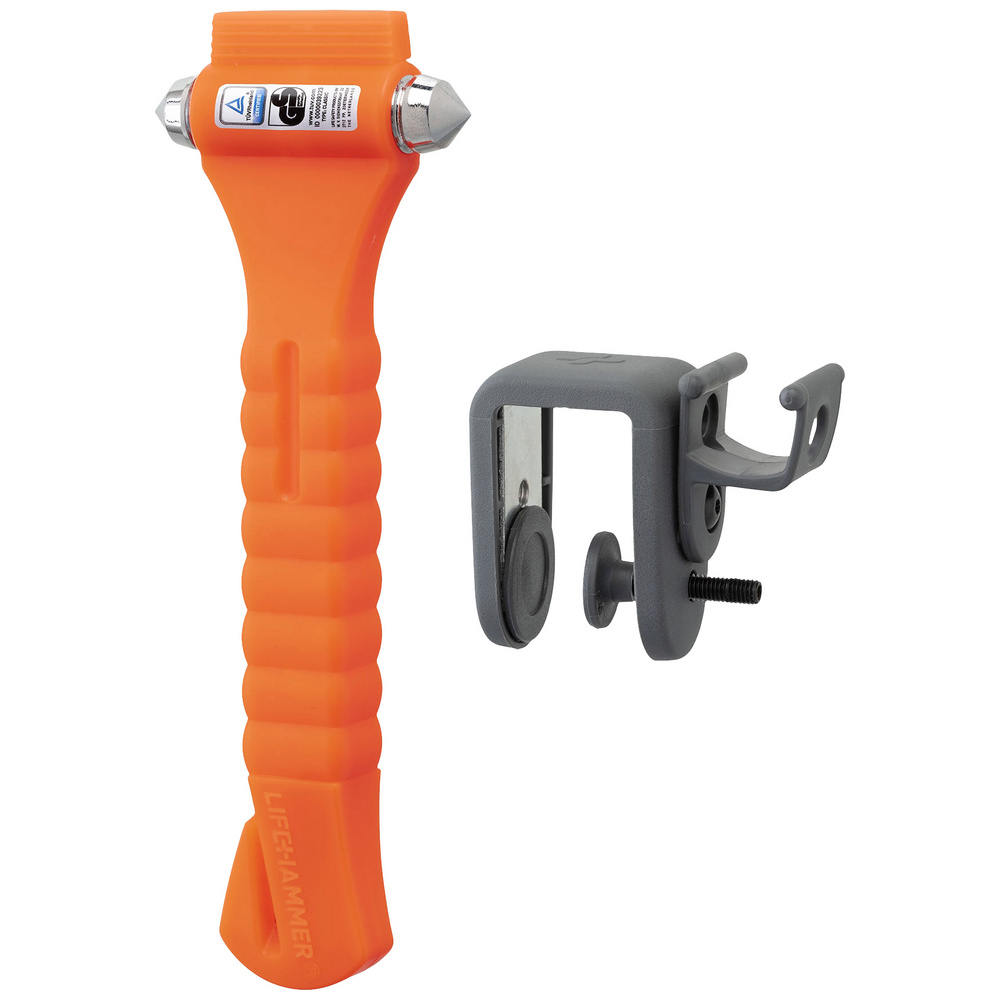 Lifehammer Orange - Hcgo1qcsbx Classic Glow Nothammer Glasbrecher, Gurtschneider Bus, Lkw, Pkw, Suv, Van, Woh