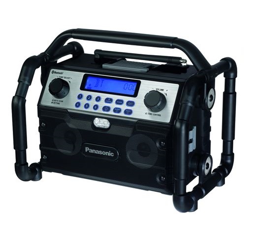 Panasonic Akku-Radio, 14.4V/18V/Netzteil, Bluetooth, ohne Akkus und Ladegerät (AM, FM, Bluetooth), Radio, Grün - Bild 3