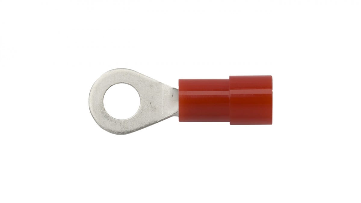 Elematic Isolierter Ringkabelschuh 0, 25-1, 5 Mm²/m4 Em00119 /100 Stück/