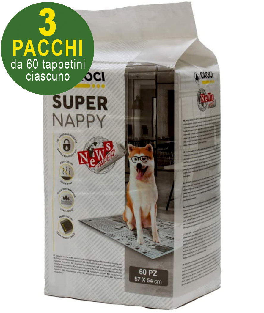 Croci Canifrance Weiß Hundematte Super Nappy Newspaper (X60) - Image 3