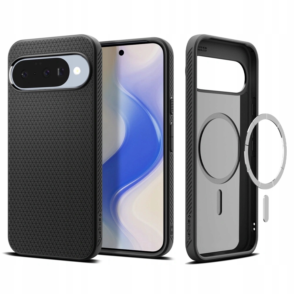 Spigen Liquid Air™ MagFit Backcover für das Samsung Galaxy S26 - Matte Black - Bild 4
