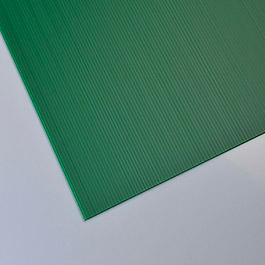 Lastra Alveolare '''plastonda''' 50x100 Sp.2,5mm Verde