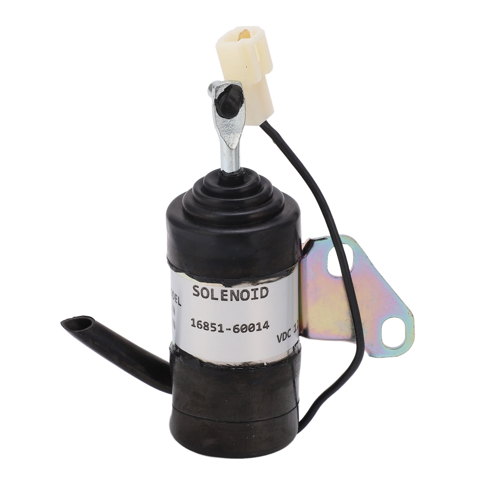 Électrovanne de coupure de carburant 12 V DC WINS, remplacement 16851-60014 pour groupe électrogène, acier embouti et manchon caoutchouc