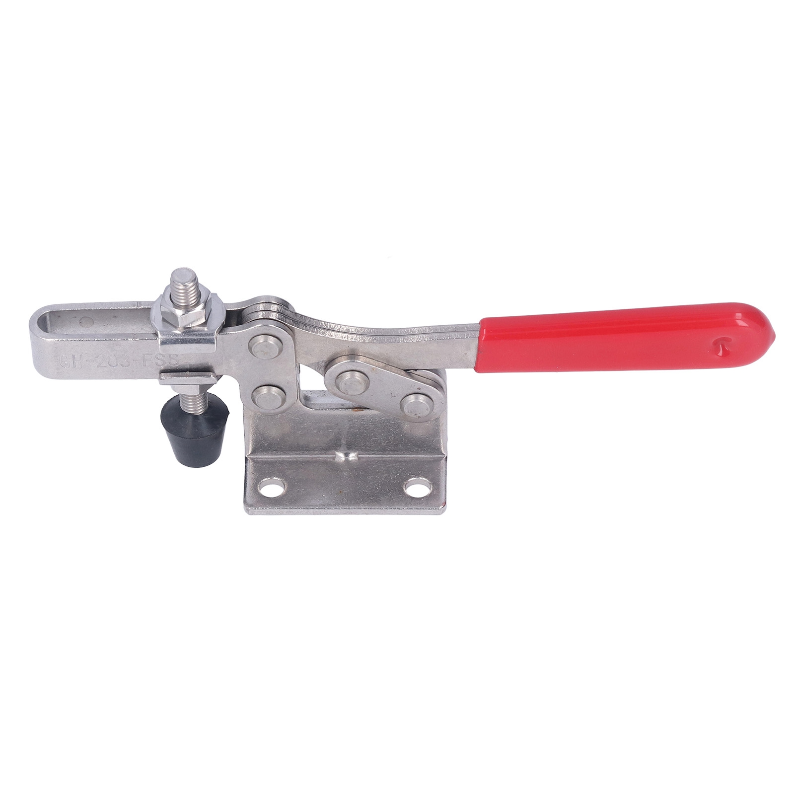 Serre-joint de positionnement à dégagement rapide en acier inoxydable, force 227 kg, ouverture 85°