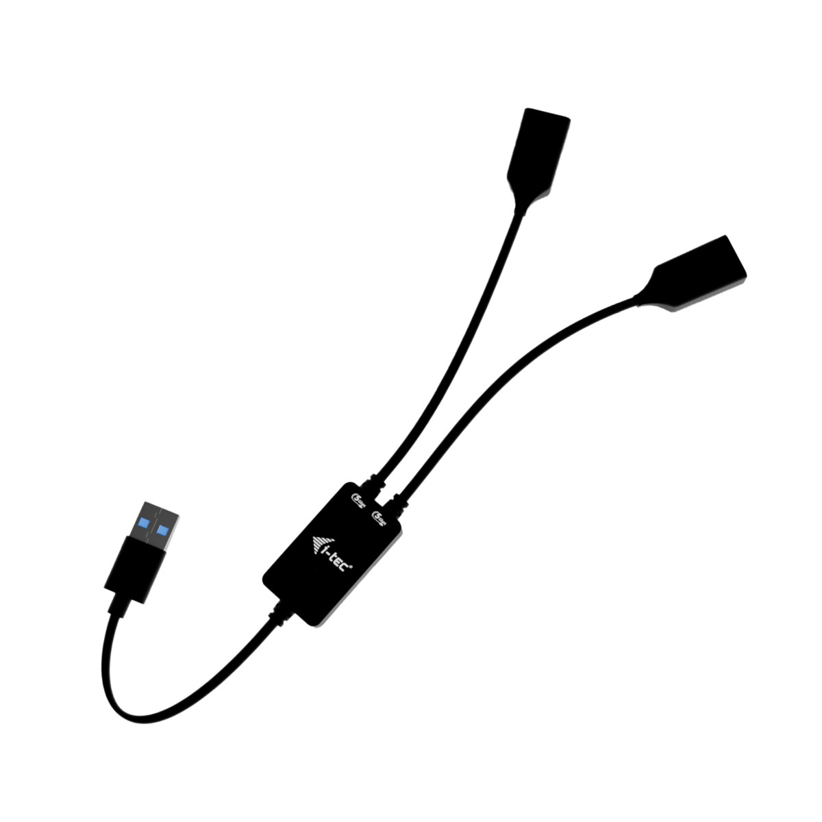 I-Tec USB-A Cable HUB 2 port 2x USB-A USB-Hubs - 2 - Schwarz - Image 5