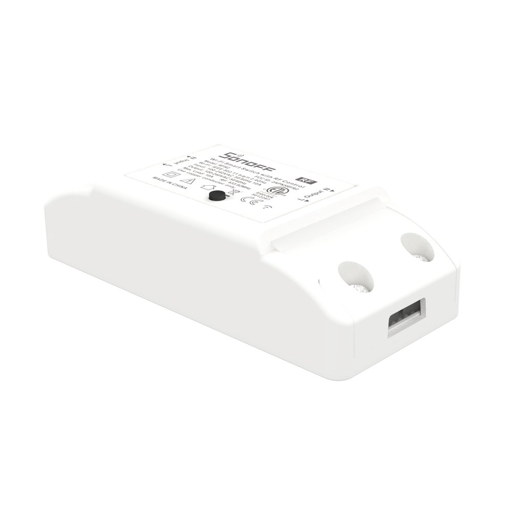 Sonoff Rfr2 Smart Wireless Switch Relay Wi-fi Controller 433mhz Rf Weiß (m0802010002)