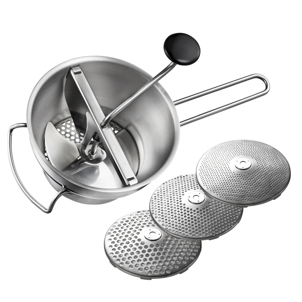 Gefu Küchenboss Braun Passiergerät Flotte – Silberfarben – Ca.21x12x40cm - Image 11
