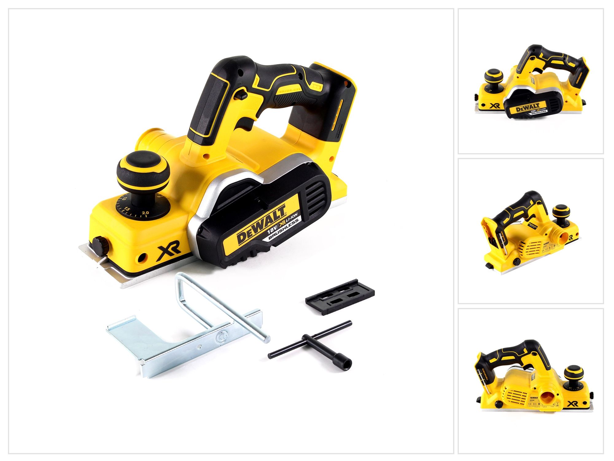 Dewalt Dcp 580 N Akku Hobel 18V 82Mm Brushless Solo - Ohne Akku, Ohne Ladegerät 5035048616253