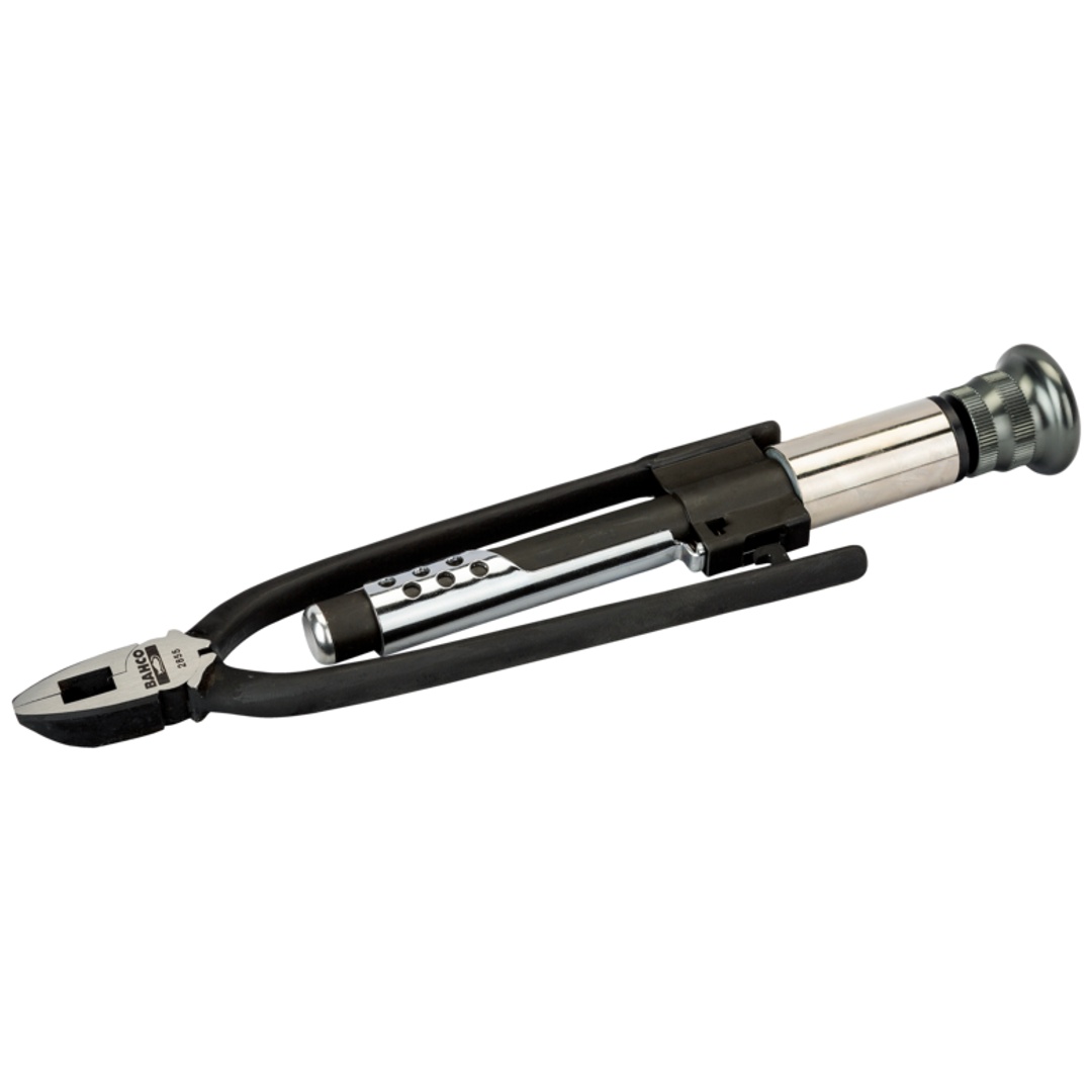 Bahco Schwarz Bolzenschneider + Seitenschneider, Drahtwirbelzange, Brüniert 282 Mm (282 Mm) - Bild 4