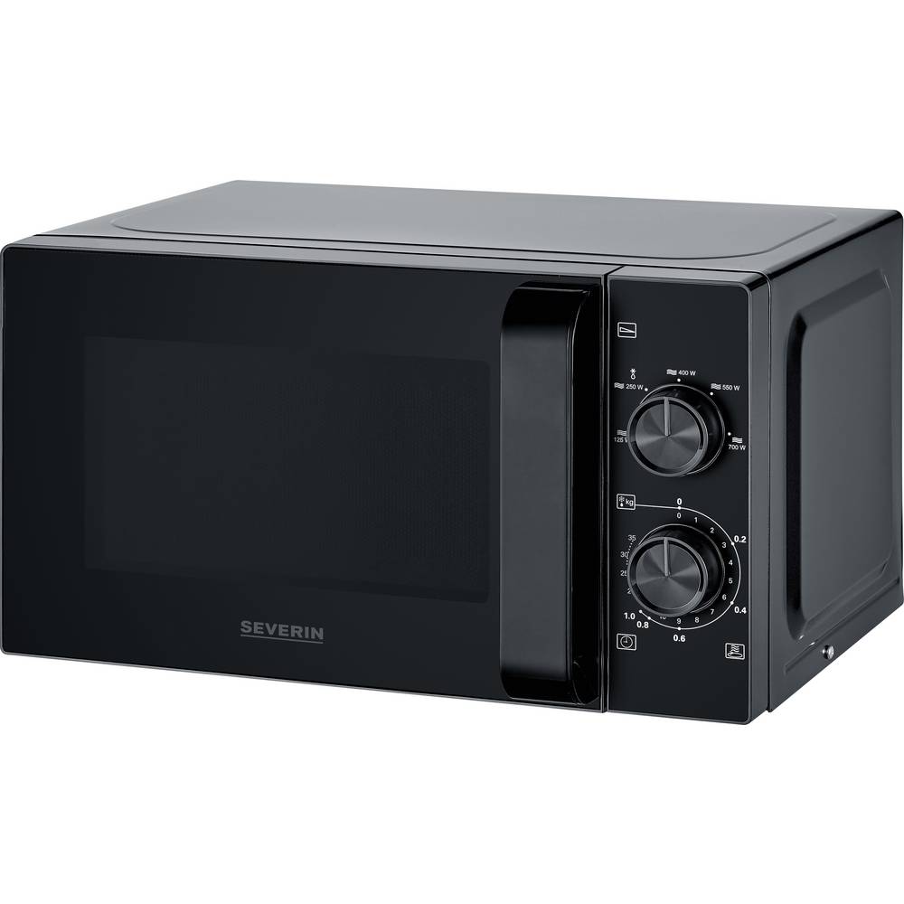 Severin 7790 Forno A Microonde Nero, Acciaio Inox Funzione Timer