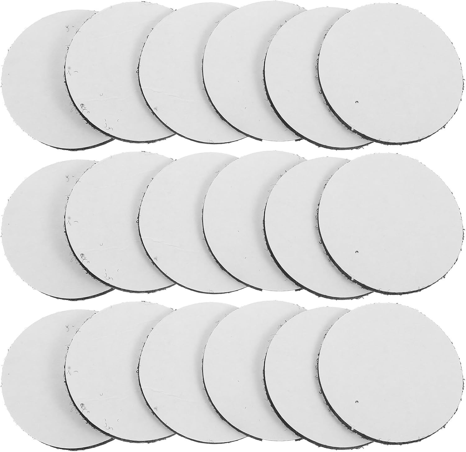 Autocollants antidérapants à prise sécurisée en nylon noir, adhésif double face, lot de 20