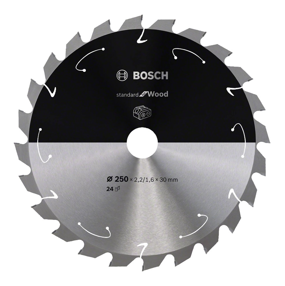 Lame de scie circulaire pour bois, Ø250 mm, 24 dents — photo de l’offre ManoMano