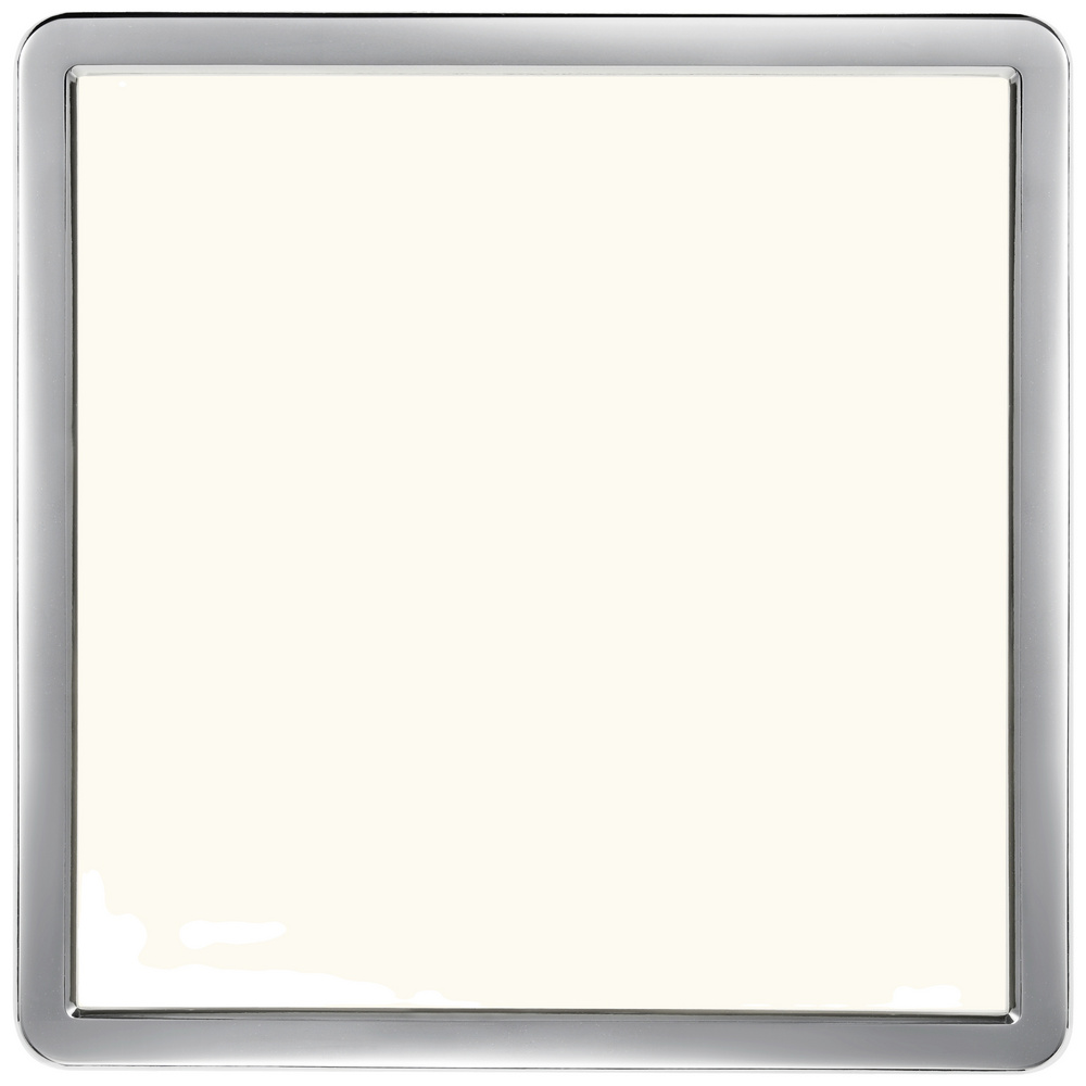 Nordlux Schwarz 2015066133 Oja Square 29 Led-Deckenleuchte Led Led 19 W Chrom