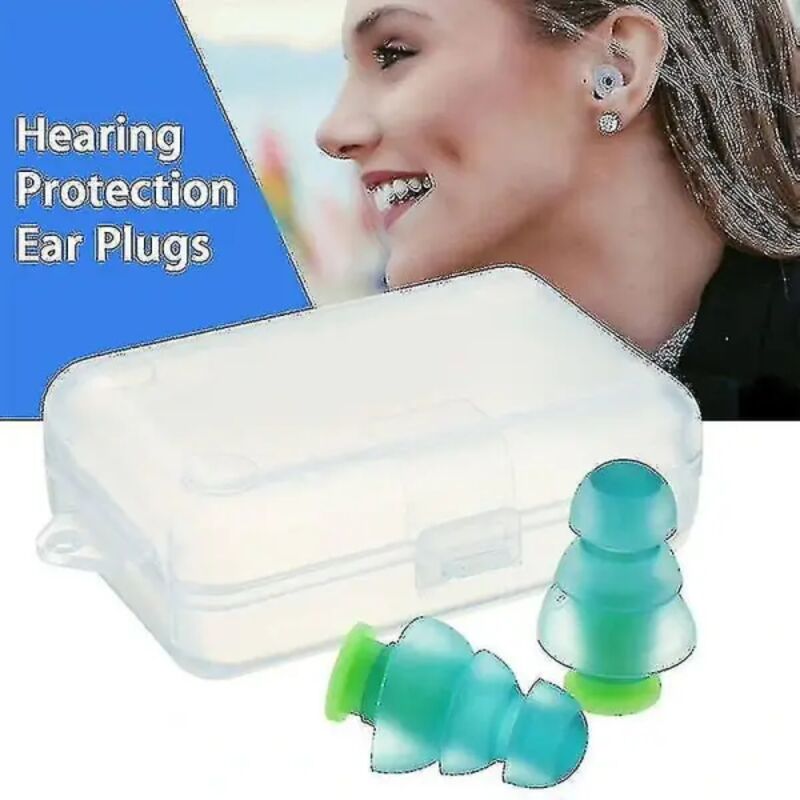 Concerti Konsert Ronproppar Tappi Auricolari In Silicone Con Cancellazione Del Rumore