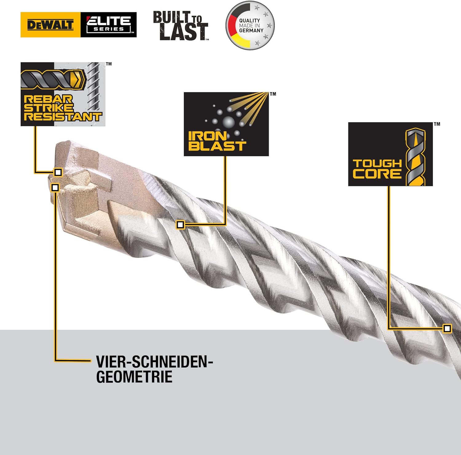 Dewalt Hammerbohrer Sds-Plus 14X200x150 Mm Dt8939-Qz
