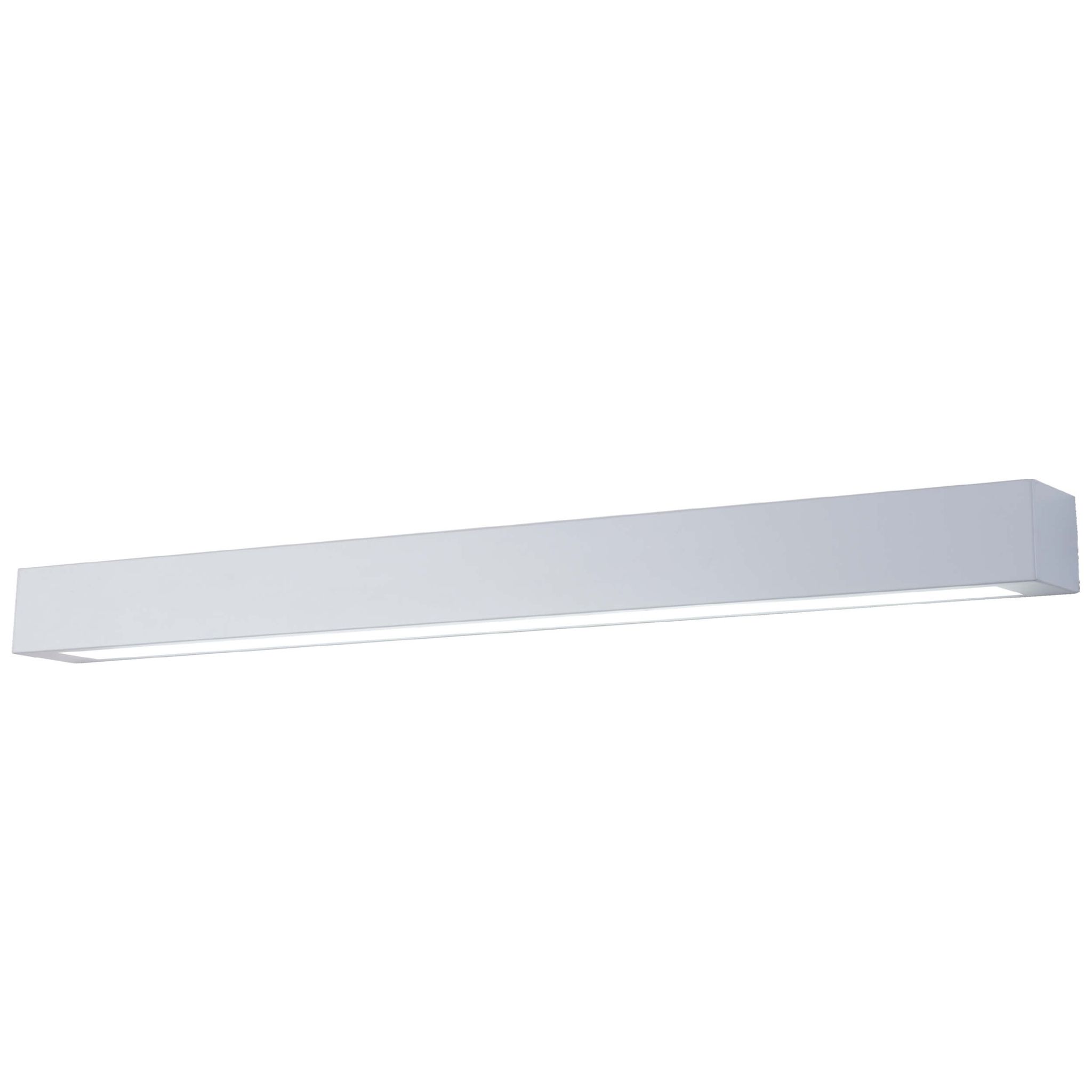 Applique Murale Moderne Pour Salle De Bain, À Placer Au-dessus Du Miroir, Blanche Et Linéaire, 120 Cm, Led À Couleur Variable, 18 W, Ibros Light Prestige