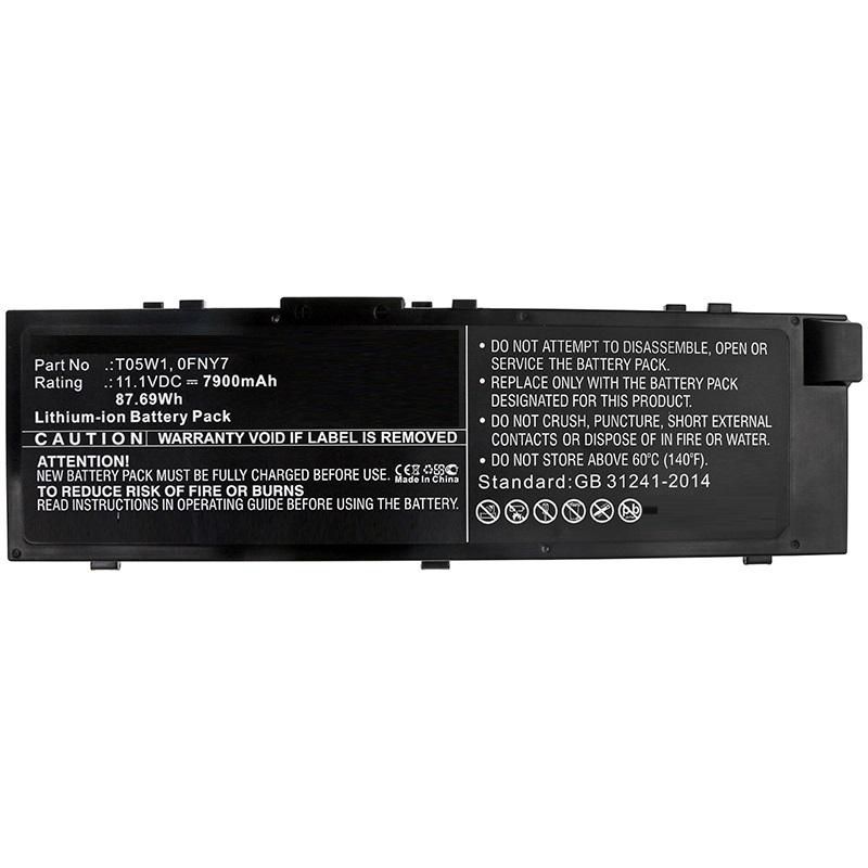 Coreparts Schwarz Dell Laptop-Akku, Mbxde-Ba0211