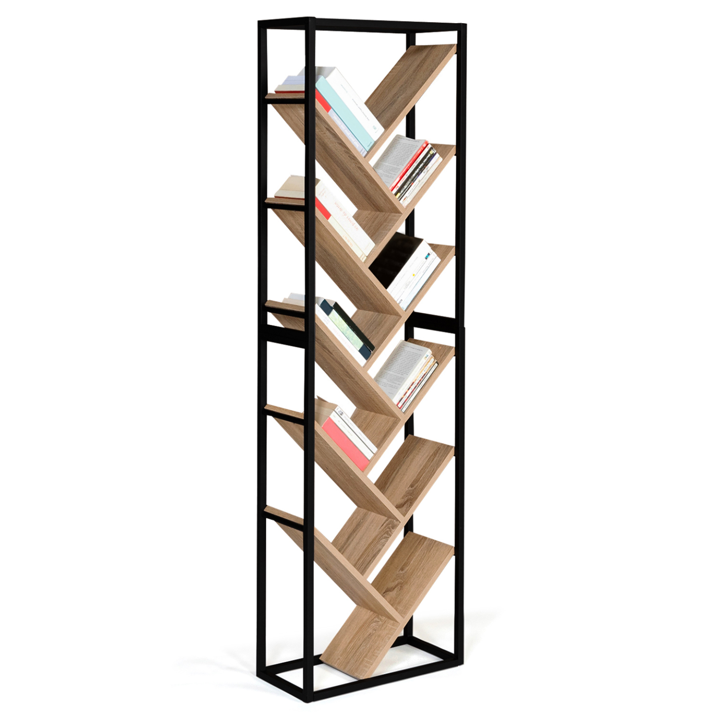 Idmarket - Etagère Bibliothèque En Forme D'Arbre 10 Niveaux Detroit