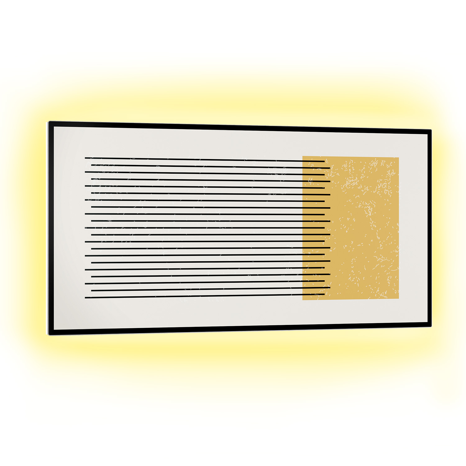 Klarstein - 2-in-1 Infrarotheizung & Konvektor, Infrarotheizung Mit Thermostat 1000w, Ip44-infrarotheizung Zur Wandmontage Mit App-steuerung,