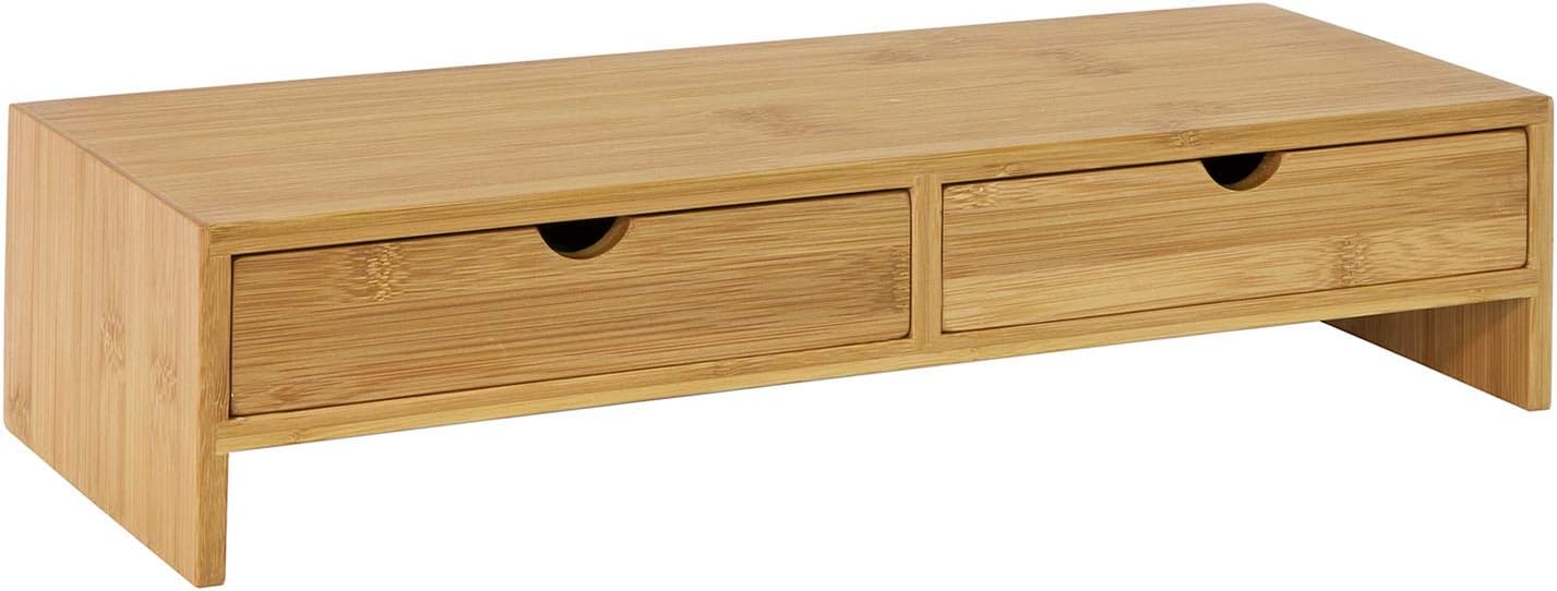 SoBuy Monitorerhöhung, Monitor Erhöhung, Braun - Image 4
