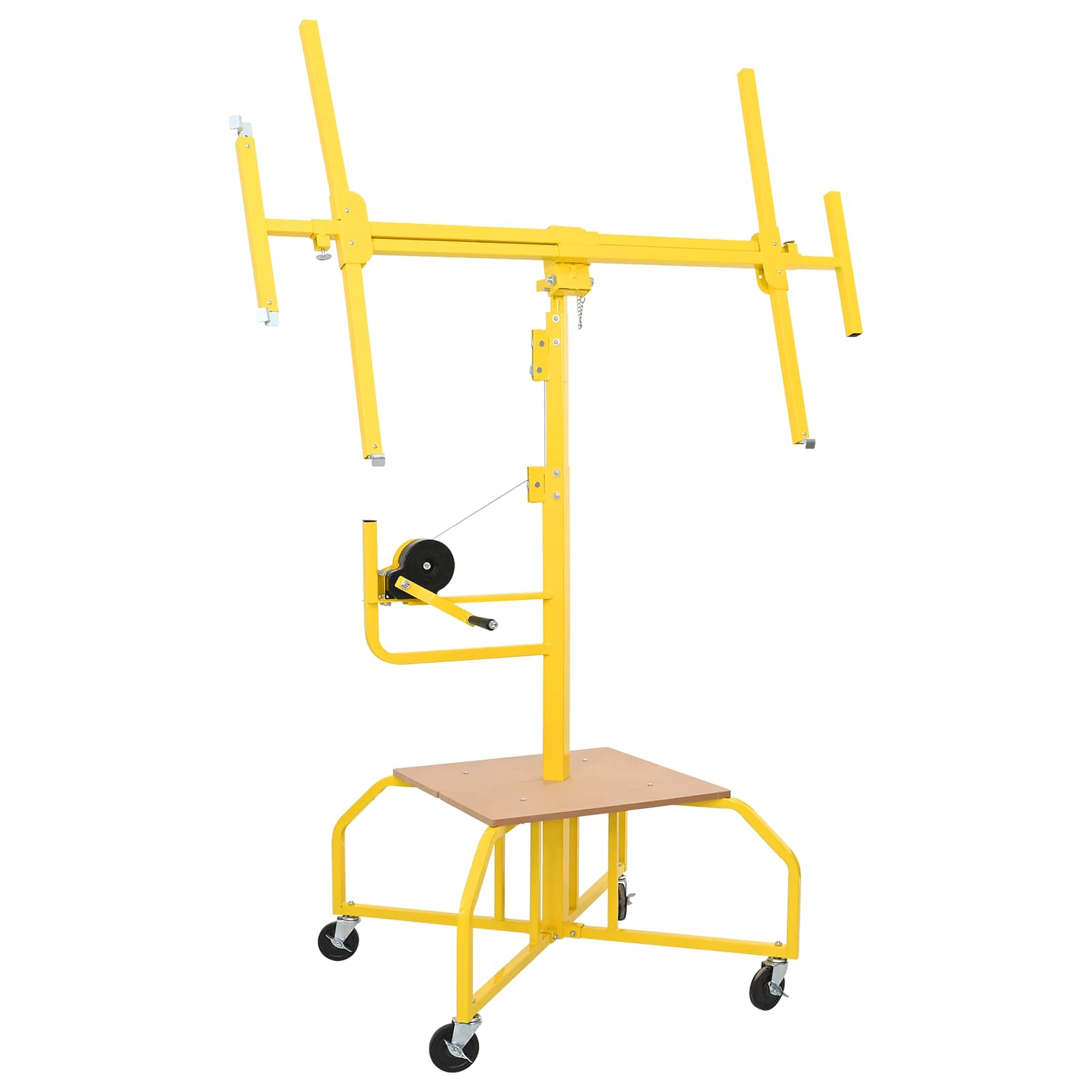 Vidaxl Plasterboard Lifter Steel Yellow 8721451281948