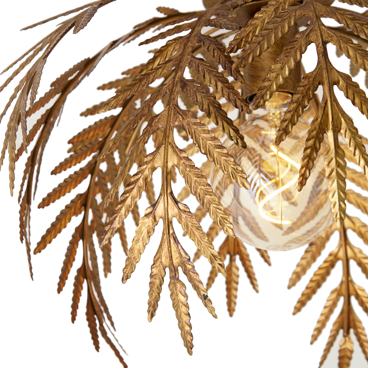 Qazqa Vintage Deckenleuchte Gold 45 Cm - Botanica