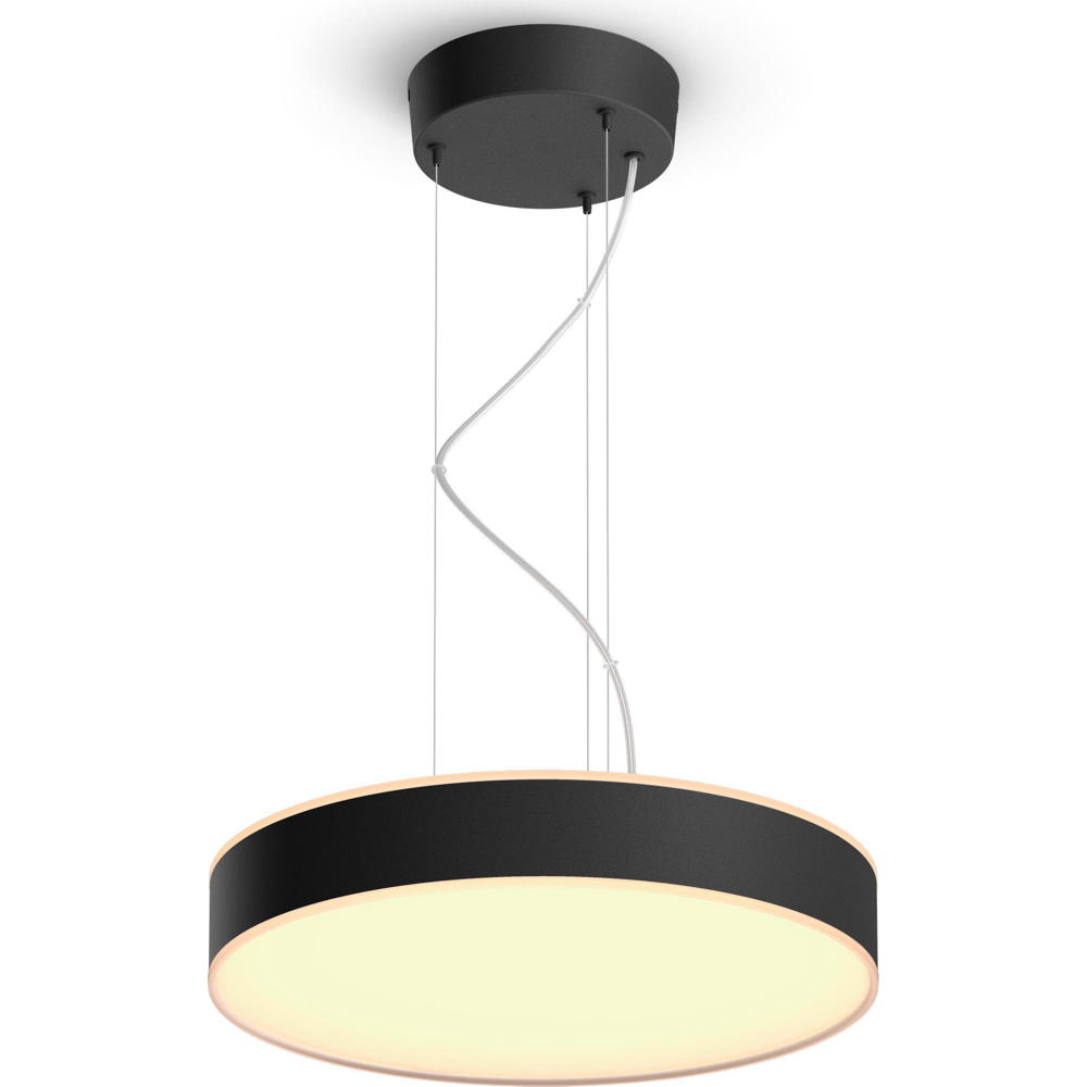 Philips Hue White Ambiance Enrave Pendelleuchte Schwarz + Dimmschalter - Bild 5