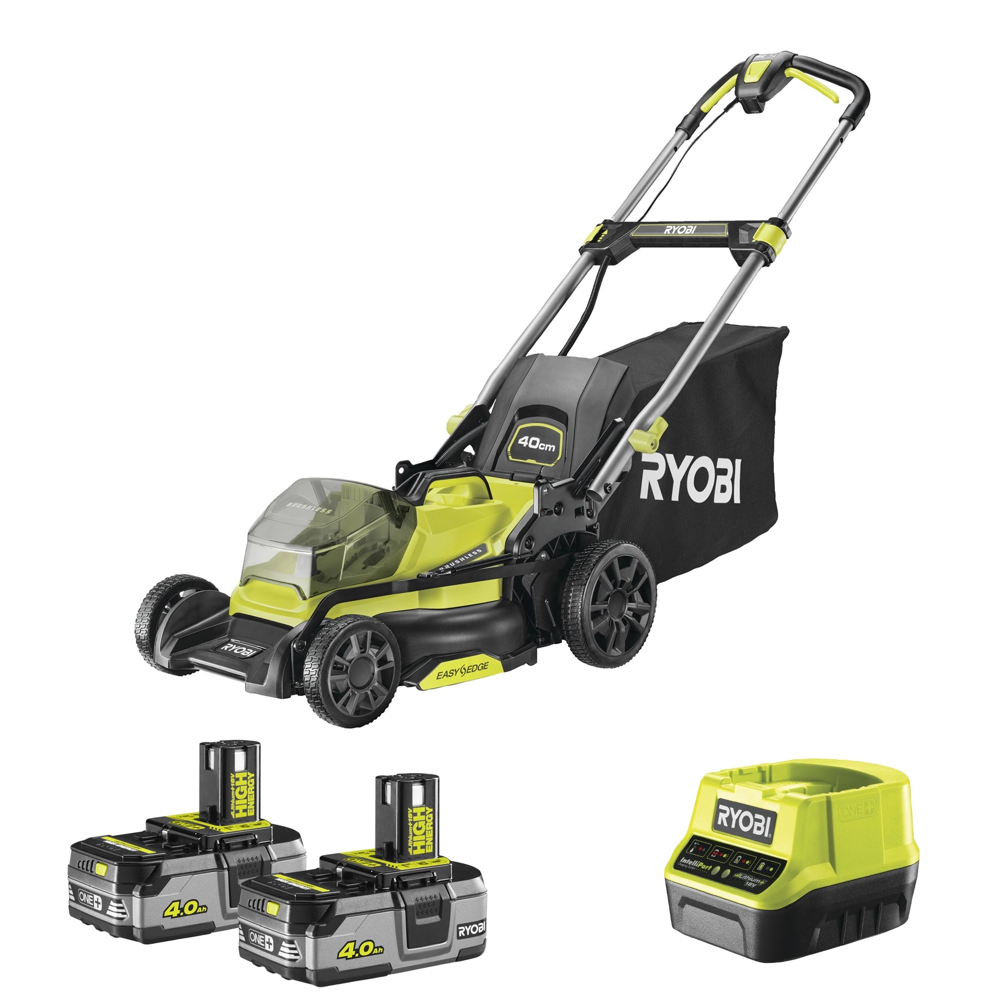 233462 Ryobi Rasenmäher 18v One+ 40cm Ry18lmx40c-240