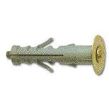 Tassello Nylon M4 Prolungato Con Ranella E Vite Mm. 9