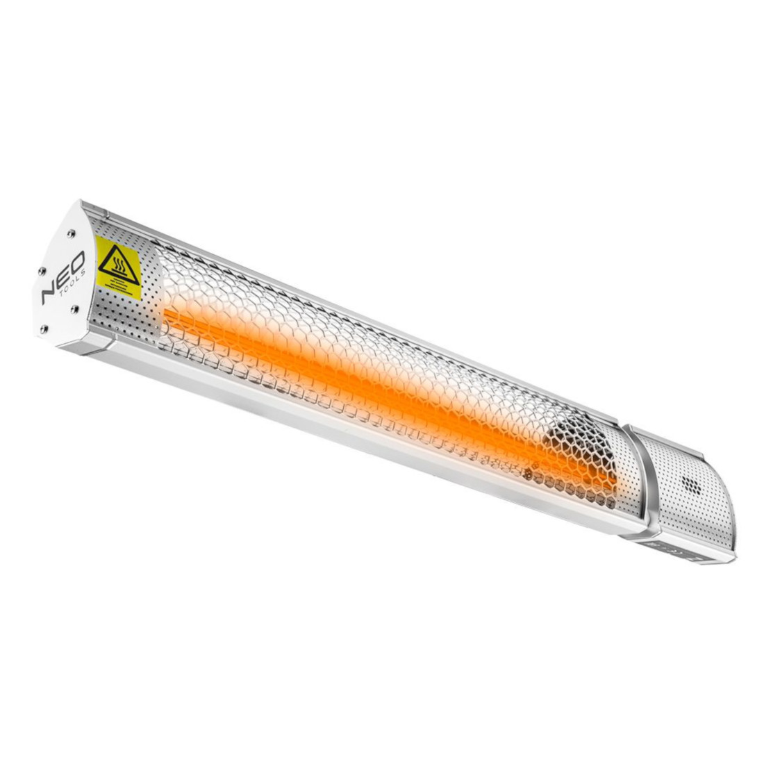 Grupa Topex 2000-W-Heizkörper, Schutzart Ip55, Goldene Halogenlampe Als Heizelement, Fernbedienung, 2-Stufige Leistungsregelung - Bild 5