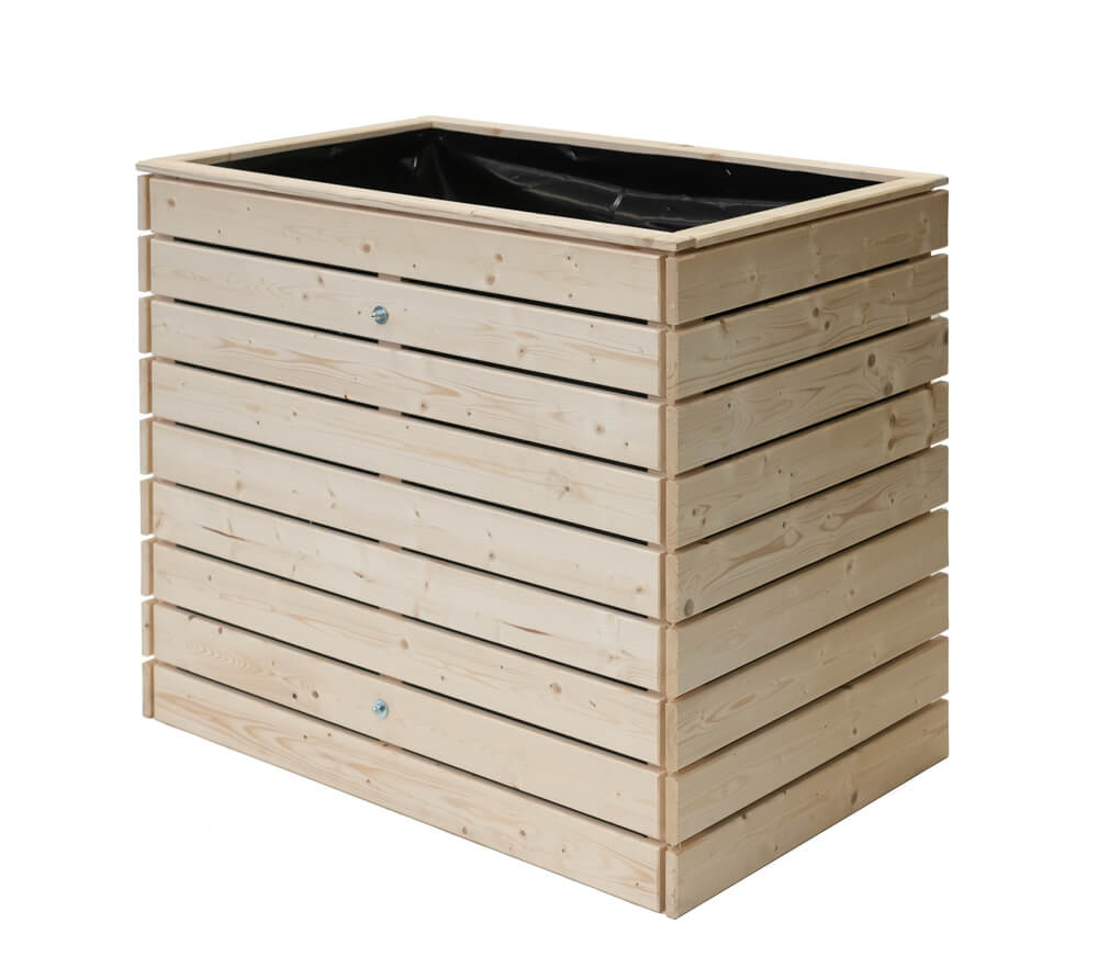 Westmann Braun Holz Hochbeet, Kräuterbeet M, Natur, 110 X 70 X 90 Cm (L X B X H)