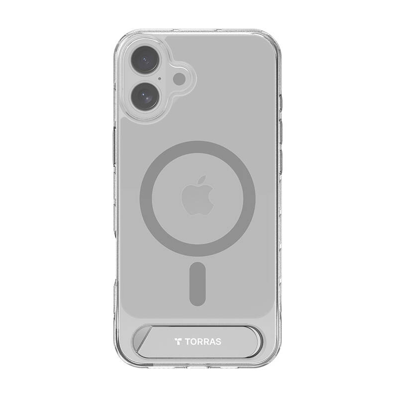 Torras Pstand Series Hülle Für Iphone 16 (transparent)