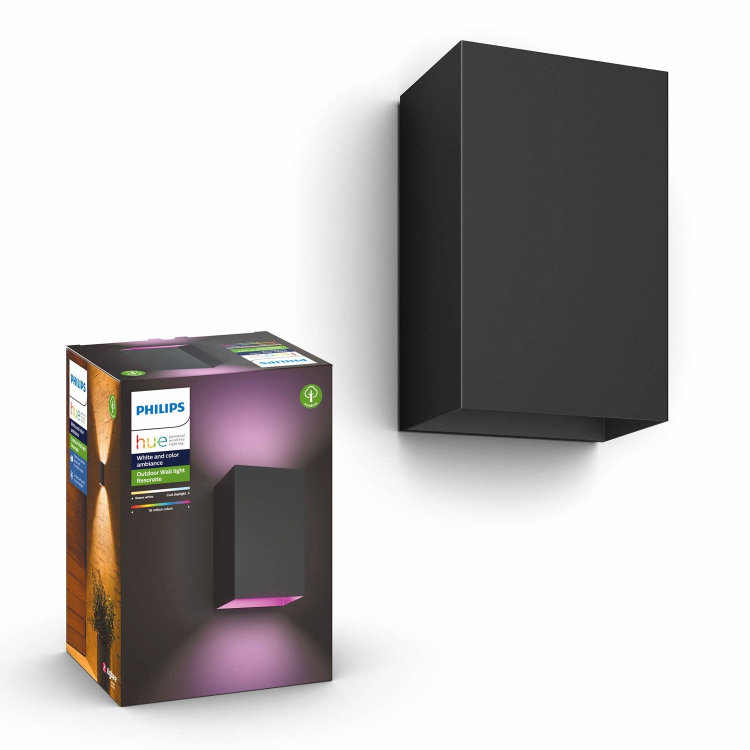 Philips Hue Resonate 915005842901, 16 W, 230 V, IP44, Outdoor LED-Wandleuchte, - Image 7