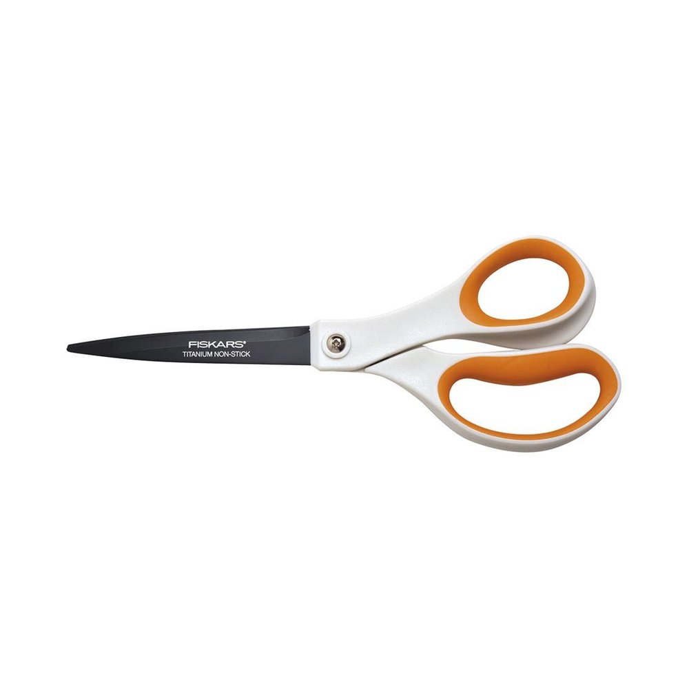 Fiskars Orange/Grau Universalschere 21 Cm Titan Antihaftbeschichtung - Bild 3