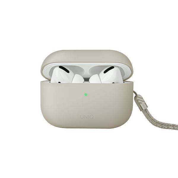 Oem Beige Uniq Lino Airpods Pro 2. Generation Silikonhülle (2022/2023) / Elfenbein