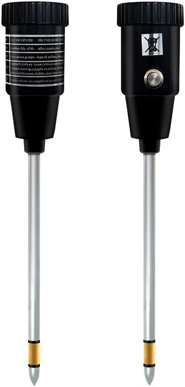 26 × 5 × 5 Cm) Boden-ph-feuchtigkeitsmessgerät, 2-in-1-boden-ph-tester Und Hygrometer Mit Hoher Genauigkeit Und Rostfreier Metallsonde - Csparkv