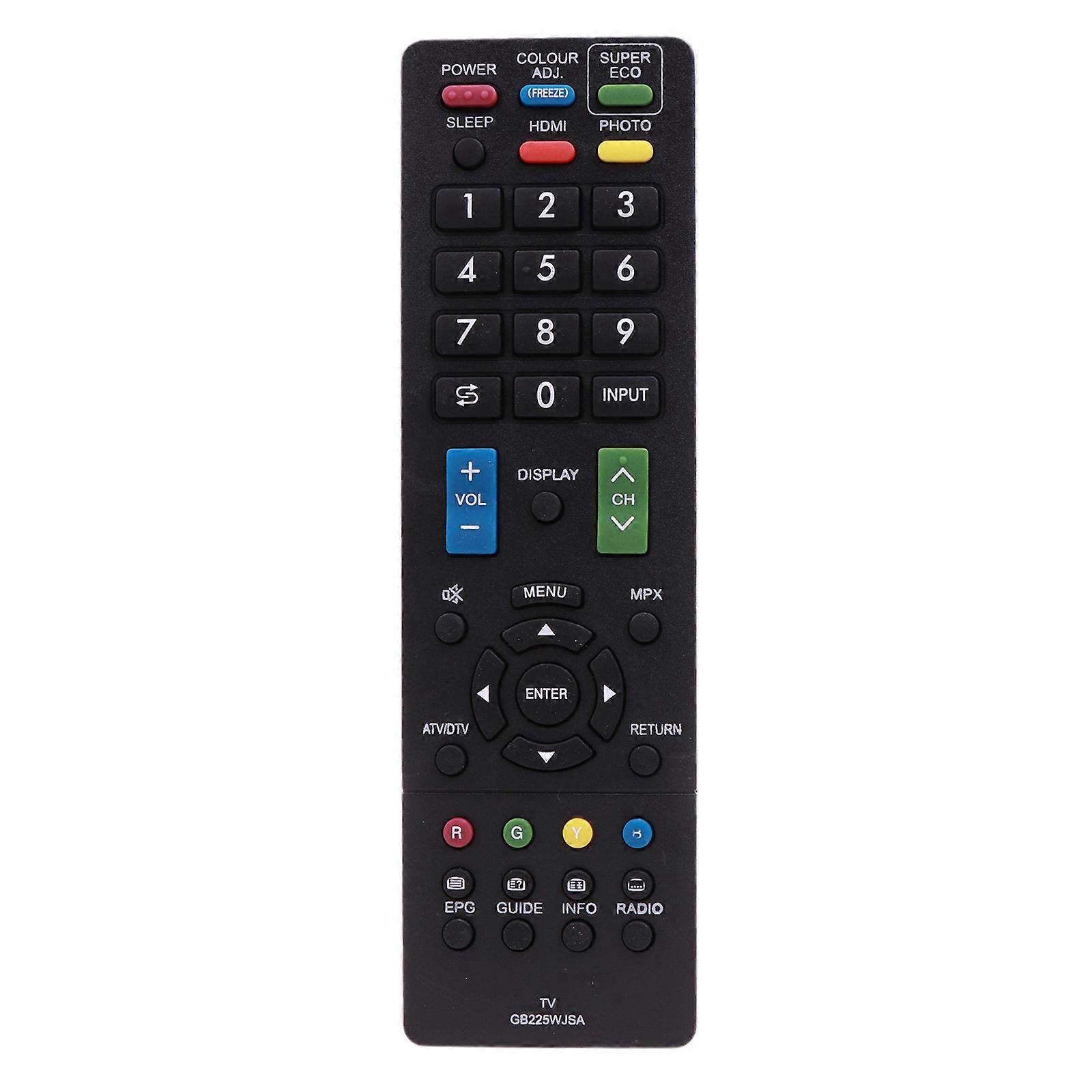 Allauve Ersatzfernbedienung Für Sharp Gb225wjsa Tv-Zubehör