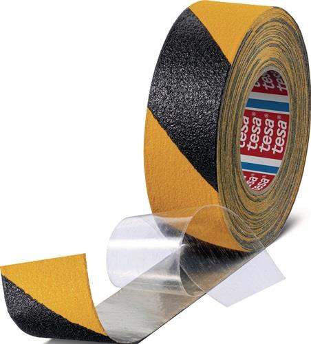 Tesa Schwarz - Antirutschklebeband Extrem Flex.60955 /Gelb L.18 M,B.50mm