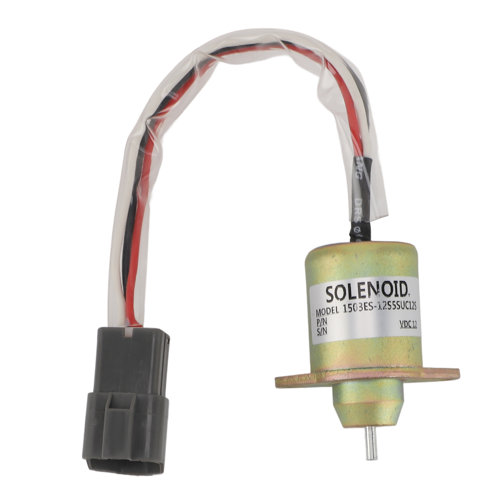 Solénoïde d'arrêt de carburant 12 V MINIFINKER, modèle 1503ES 12S5SUC12S, en fer, 420 g