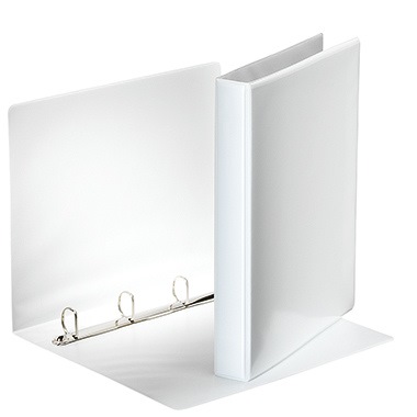 Esselte Präsentationsringbuch A4 4 D-Ringe 25 mm, weiß, 10er-Pack - Bild 7
